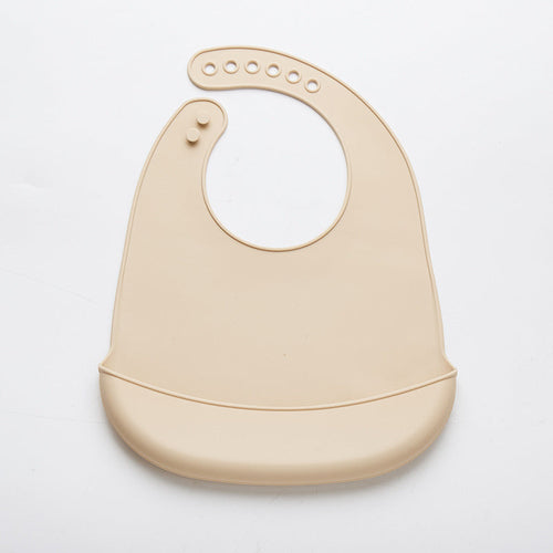 Thin Baby Eating Silicone Baby Bibs Oil-proof Waterproof Maternal And