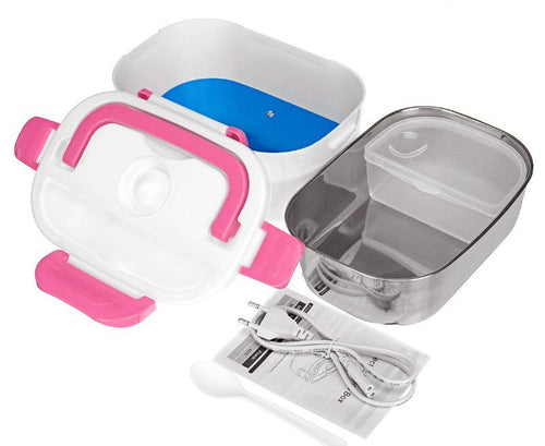 Electric lunch box food grade plastic 110v 220v plug in lunch box