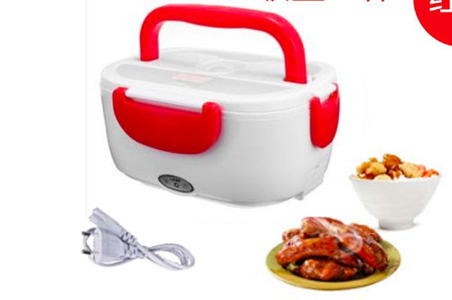 Electric lunch box food grade plastic 110v 220v plug in lunch box