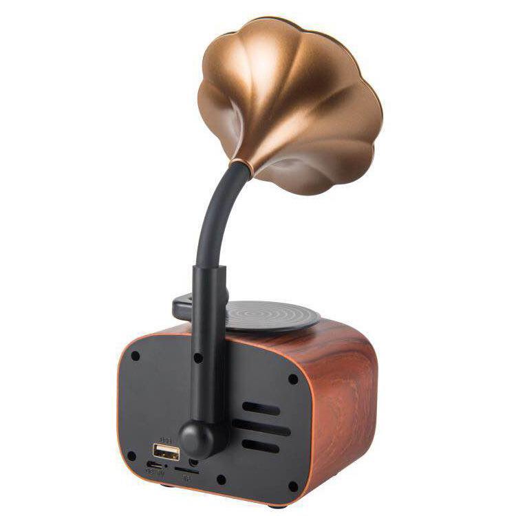 High Quality Gramophone Style Small Bluetooth Speaker