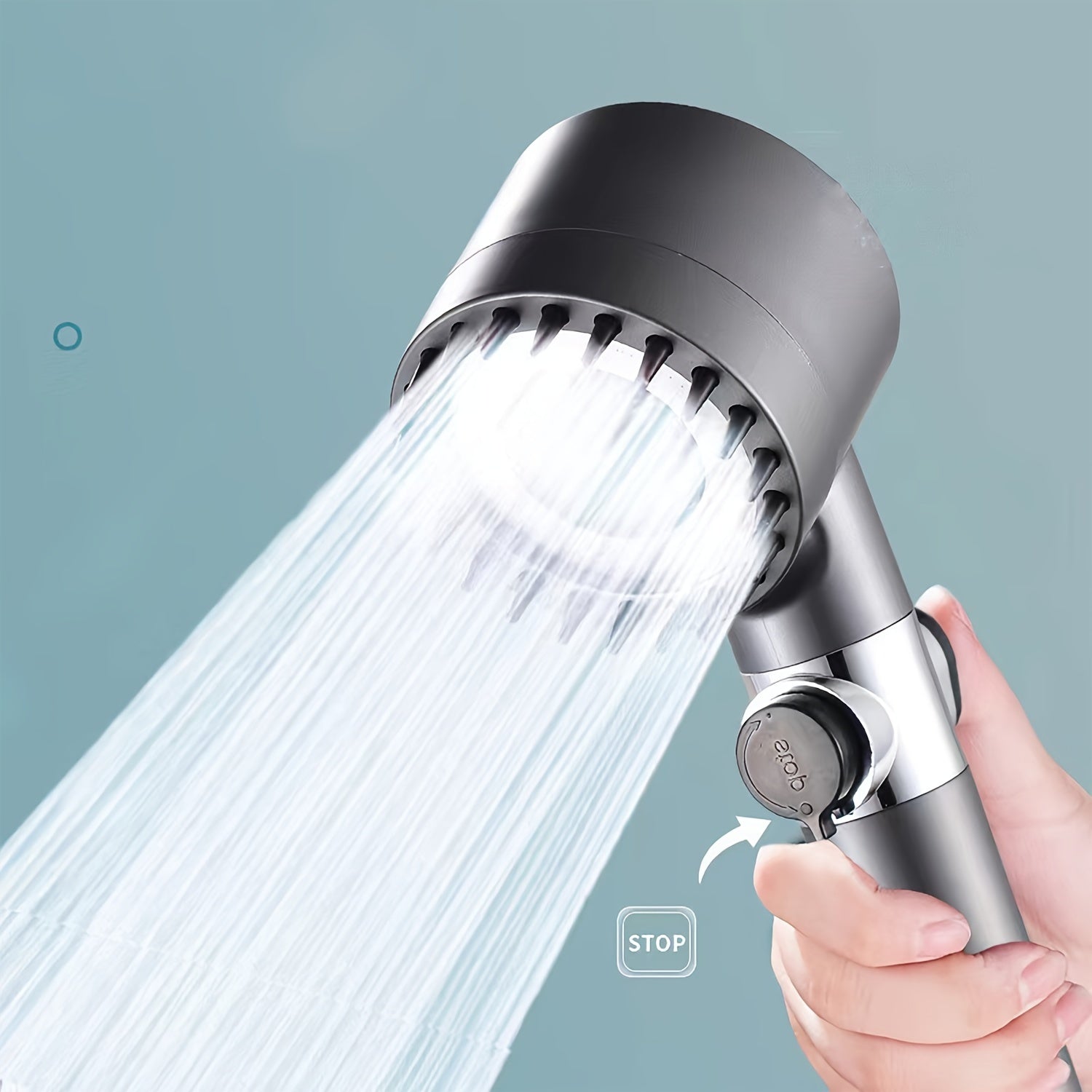 High Pressure Massage Handheld Shower Head with Filter