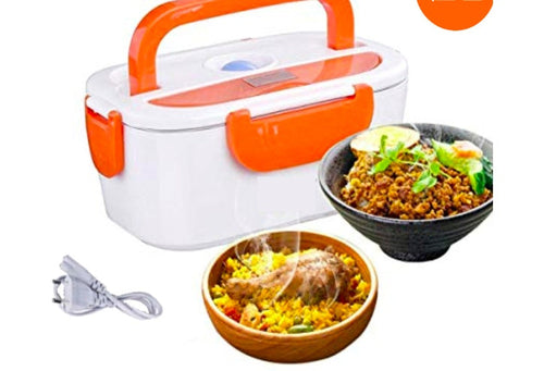 Electric lunch box food grade plastic 110v 220v plug in lunch box