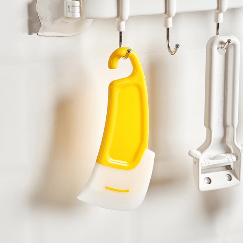 Oil Proof Silicone Kitchen Scraper Effortless Cleaning Essential