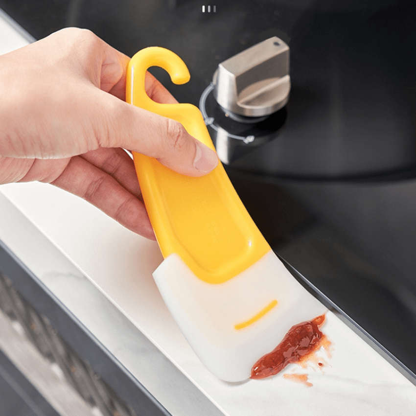 Oil Proof Silicone Kitchen Scraper Effortless Cleaning Essential