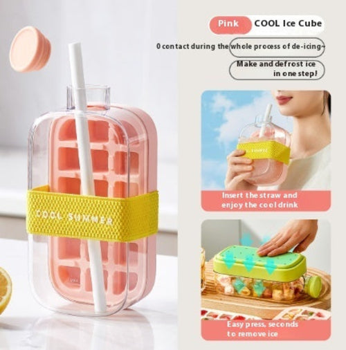 One-Click Molding Cooling Cup,Instant Ice Maker,Zero-Contact