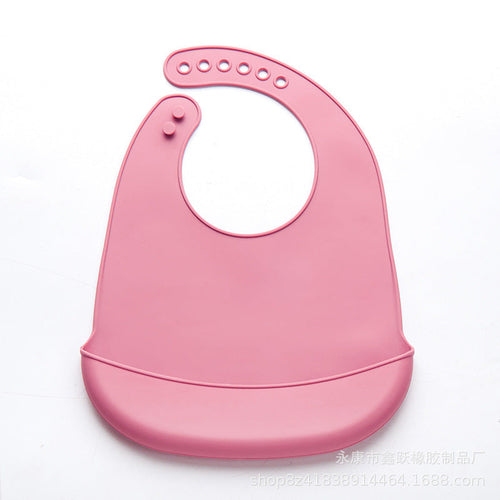 Thin Baby Eating Silicone Baby Bibs Oil-proof Waterproof Maternal And