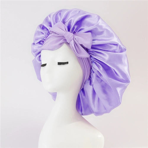 New Silk Bonnet For Sleeping Women Satin Bonnet Hair Bonnet Night