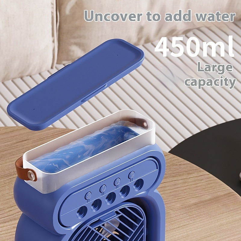 3 In 1 Portable Air Conditioner Evaporative Air Cooler LED Night