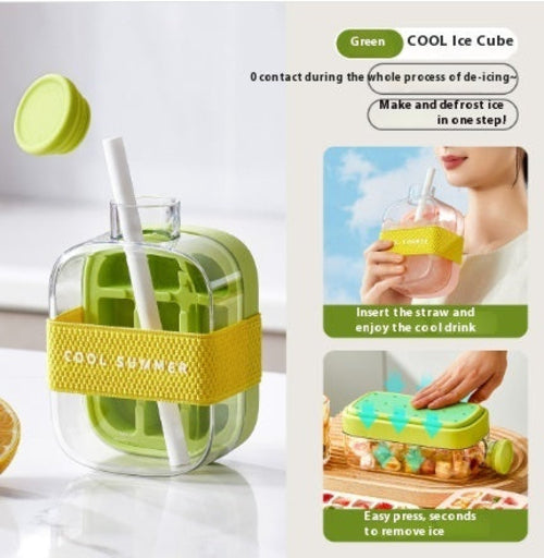 One-Click Molding Cooling Cup,Instant Ice Maker,Zero-Contact