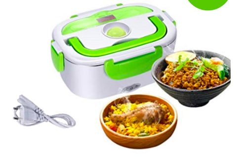 Electric lunch box food grade plastic 110v 220v plug in lunch box