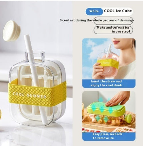 One-Click Molding Cooling Cup,Instant Ice Maker,Zero-Contact