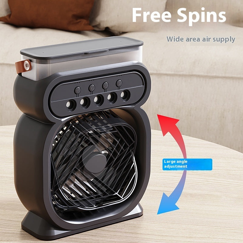 3 In 1 Portable Air Conditioner Evaporative Air Cooler LED Night
