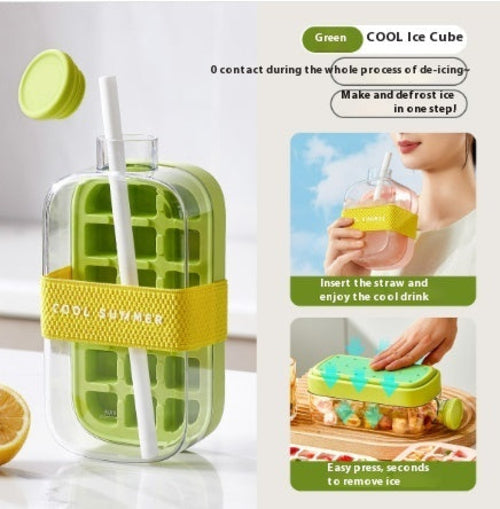 One-Click Molding Cooling Cup,Instant Ice Maker,Zero-Contact