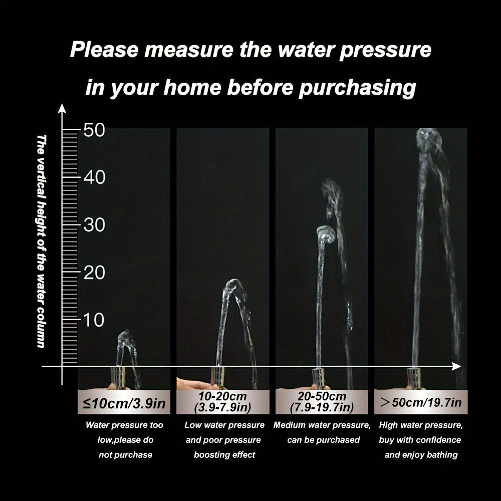 High Pressure Massage Handheld Shower Head with Filter