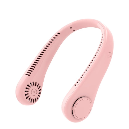 Rechargeable Neck Fan Hands Free USB Mini Fan Traveling Outdoor Sports
