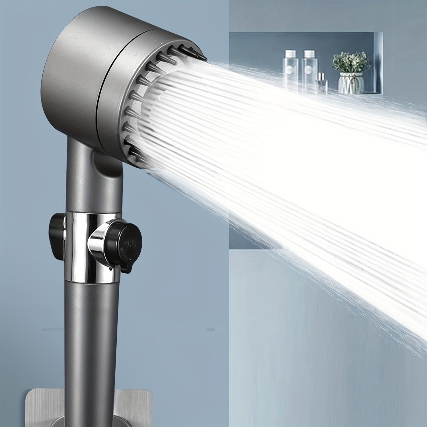 High Pressure Massage Handheld Shower Head with Filter