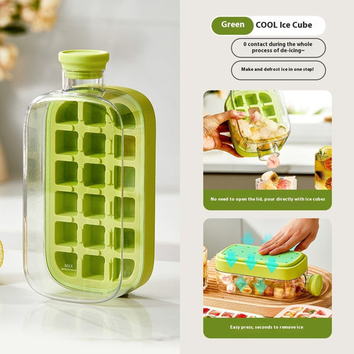 One-Click Molding Cooling Cup,Instant Ice Maker,Zero-Contact