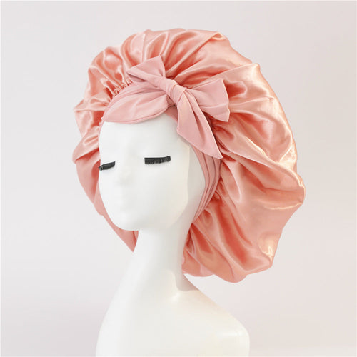 New Silk Bonnet For Sleeping Women Satin Bonnet Hair Bonnet Night