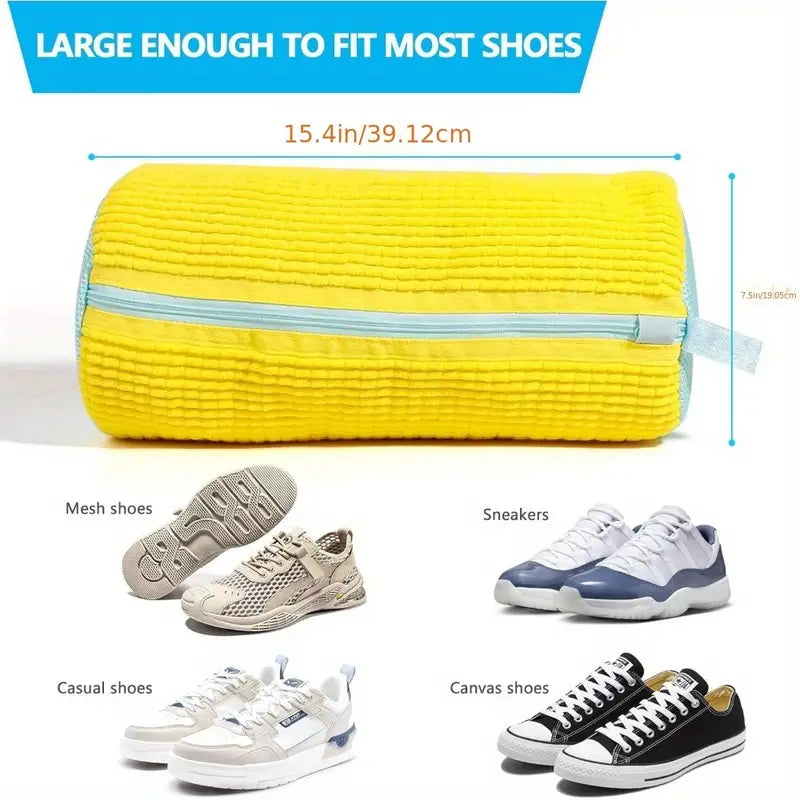 Durable Shoe Washing Machine Bag – Protect Your Favorite Shoes with Ease!