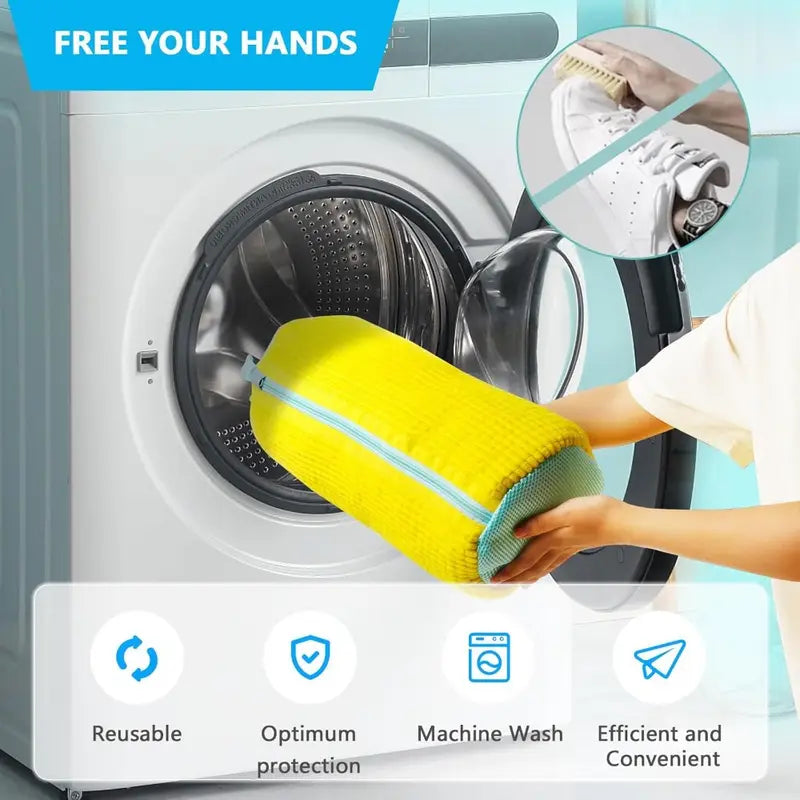 Durable Shoe Washing Machine Bag – Protect Your Favorite Shoes with Ease!