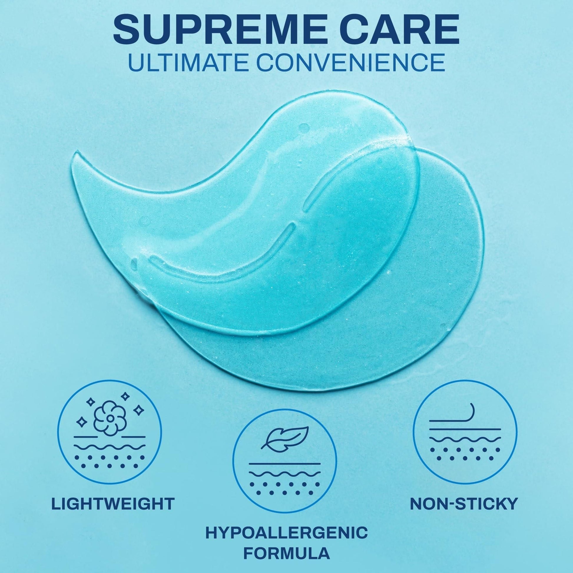Under Eye Patches for Puffy Eyes 30 Pairs Hyaluronic Acid and Collagen