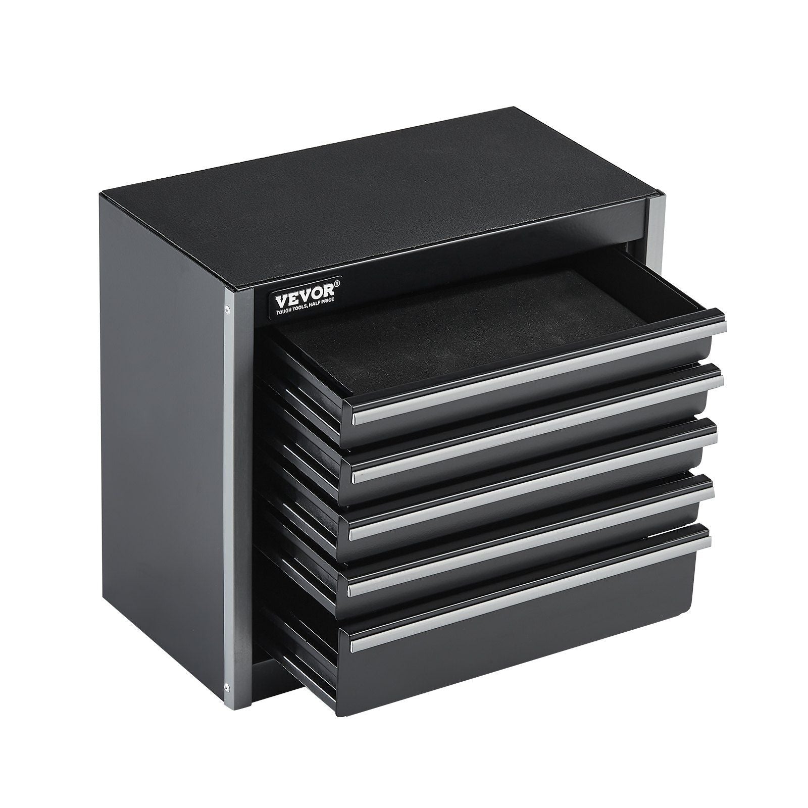 Tool Box 8.6-inch Portable Metal Tool Box with 5 Drawers Tool
