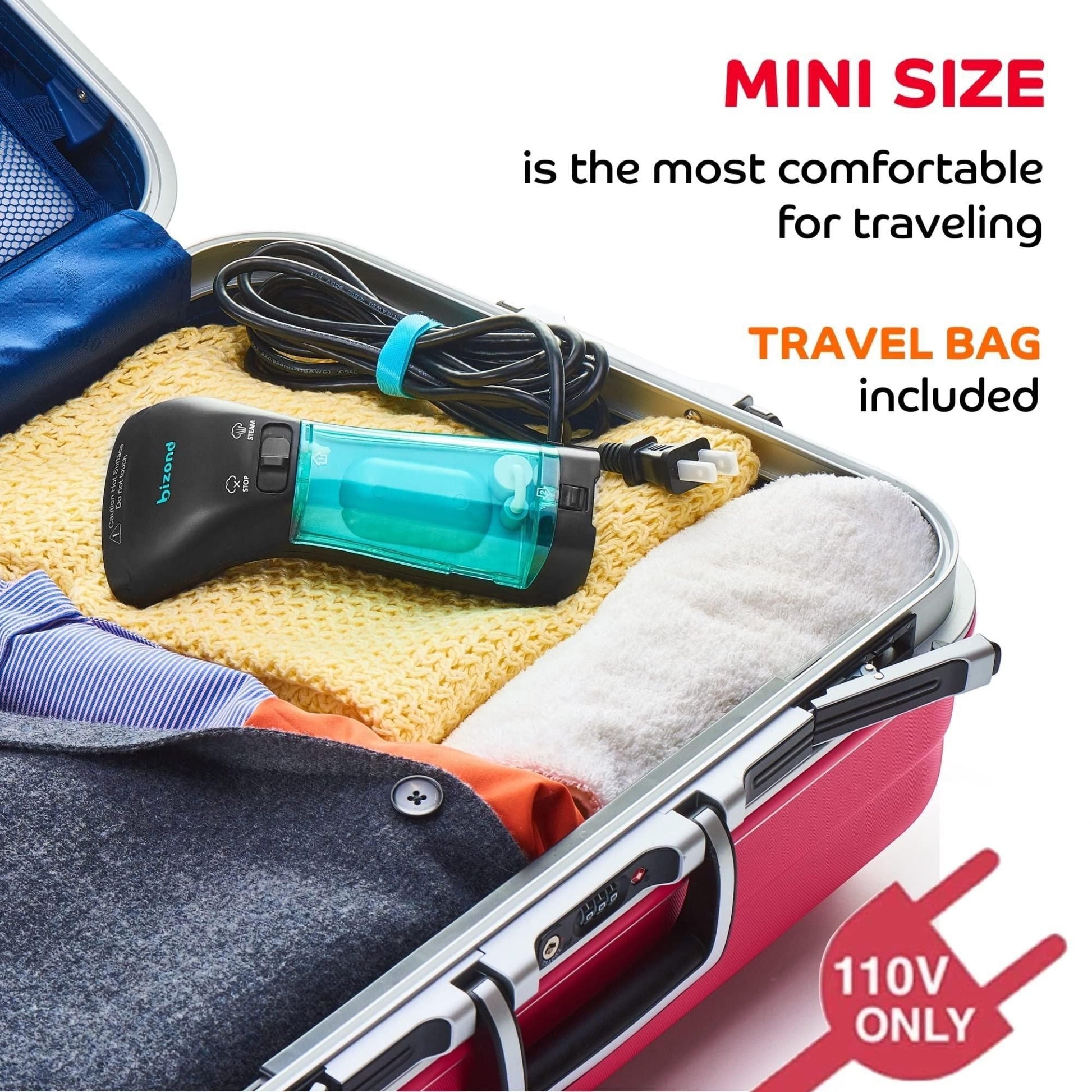 Steamer for Clothes Travel Handheld Portable Steamer for Garment