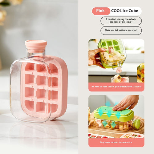 One-Click Molding Cooling Cup,Instant Ice Maker,Zero-Contact
